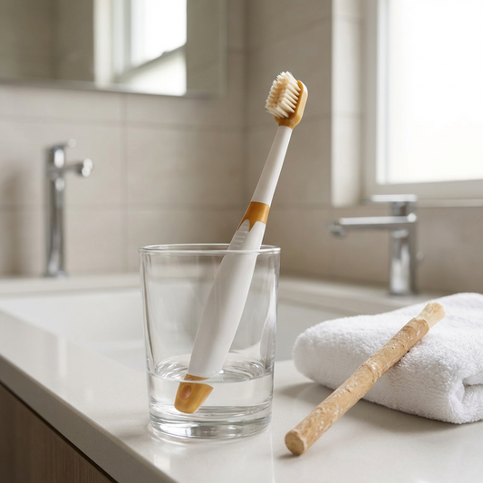 Miswak infused toothbrush
