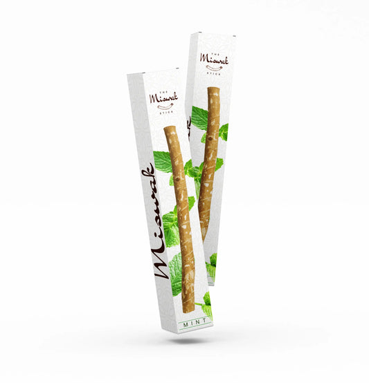 Miswak Stick Mint Flavor (1 Pack)